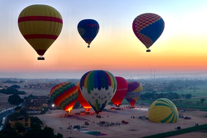 Luxury Sunrise Hot Air Balloon ride luxor with pick up & drop off - How the flight timing fits a Luxor itinerary