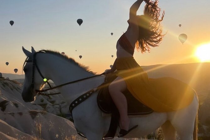 Magical horse ride with balloon in Cappadocia - Who should book this sunrise horse ride