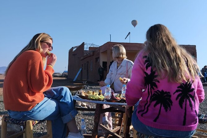Marrakech Ballooning Experience/Enjoy a lifetime Adventure - Tea, Coffee, and Breakfast: The Best Part After You Land