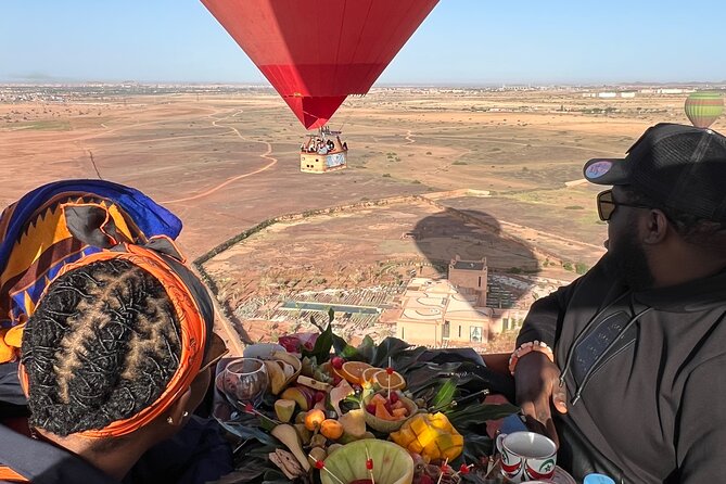 Marrakech Private Balloon Ride with Breakfast - Arrival at the base camp near Bourros