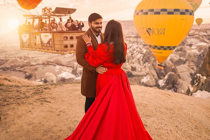 Marriage Proposal and Photoshoot in Cappadocia with Balloon view - Key highlights before you book