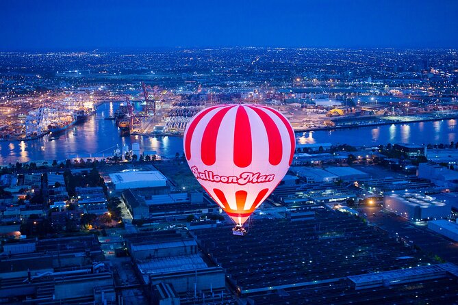Melbourne Premium Balloon Flight - Sunrise potential and the light over the CBD