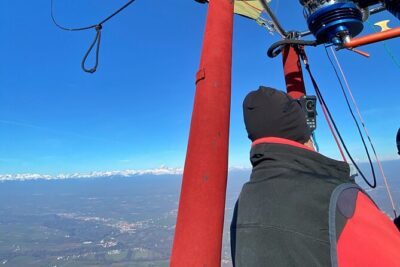 Mondovì week hot air balloon flight - The Belvedere Civic Tower Moment (and What You’ll See Below)