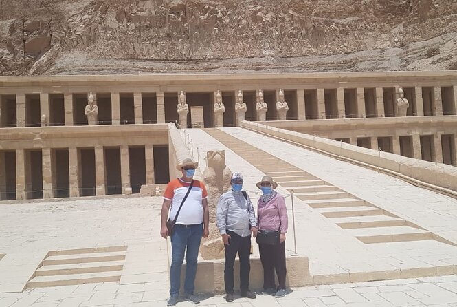 One Package Sunrise Hot Air Balloon Ride in Luxor and West Bank Private Tour - Deir el Bahari and Hatshepsut: seeing a female pharaoh’s statement in stone