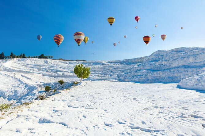 Pamukkale : Hot Air Balloon Sunrise Flight w/Transfer - Balloon Prep on the Ground: Cold Air, Then Hot