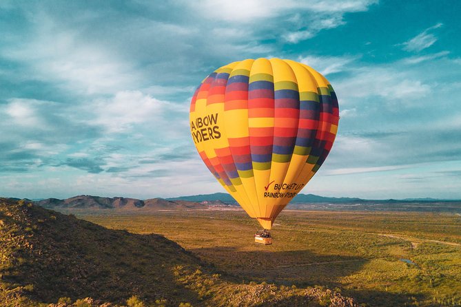 Phoenix Hot Air Balloon Ride at Sunrise - The price: what $209 buys you in real terms