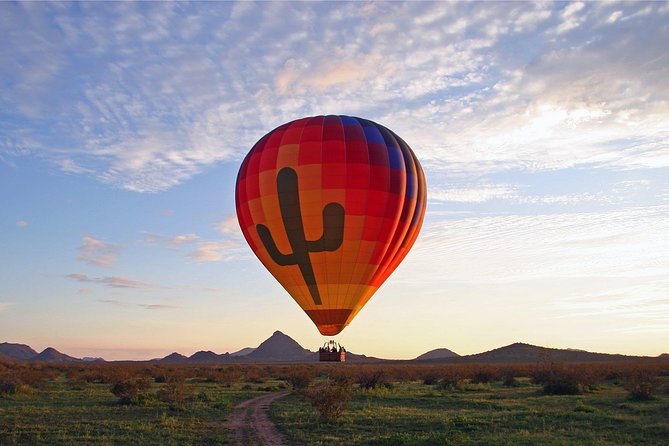 Phoenix Morning Hot Air Balloon Ride with Bubbly + Breakfast - The flight plan: Sonoran Desert, Camelback Mountain, then downtown