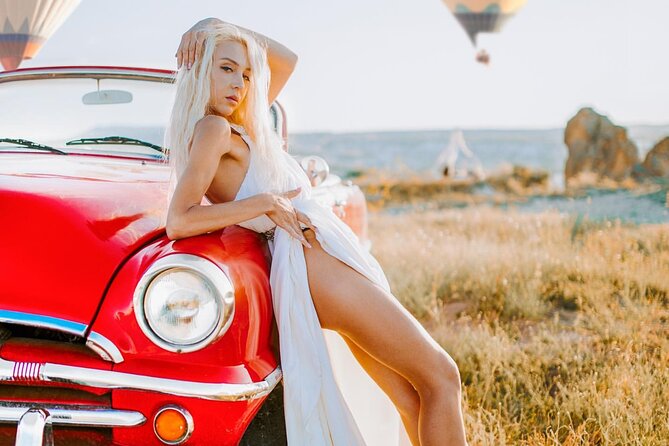 Private Classic Car Tour in Cappadocia with Balloon View - Rose Valley at first light: the pink rock moment