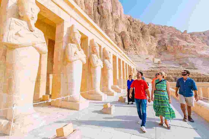 Private Full Day East and West Banks Luxor and Sunrise Hot Air Balloon - Karnak Temple and the Scarab Wish Moment