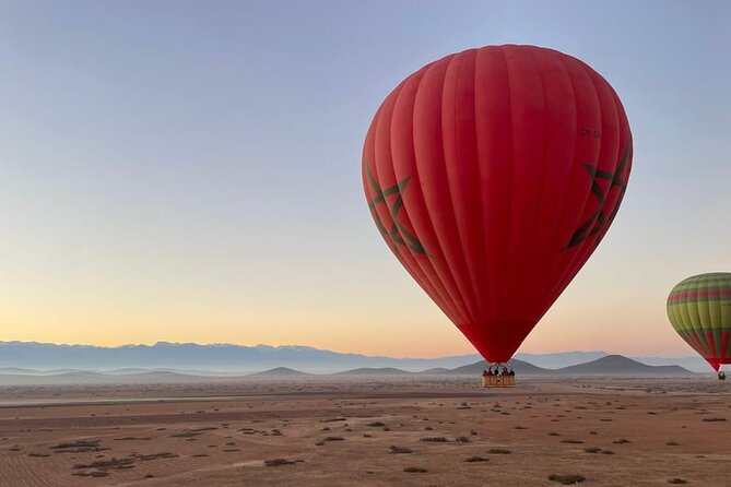 Private Hot Air Balloon Adventure in Marrakech with Transfer - The flight experience: Atlas foothills at first light