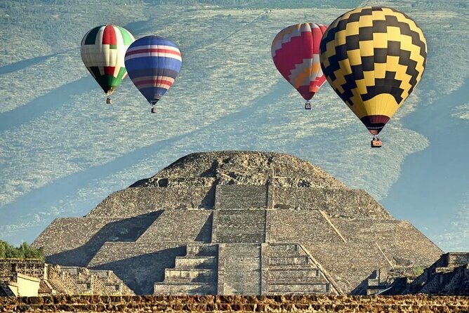 Private Tour: Teotihuacan Pyramids Hot Air Balloon Ride - About 1 hour in the air: what that flight actually gives you