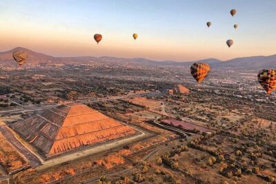 Private Tour: Teotihuacan Pyramids Hot Air Balloon Ride - 5:00 am pickup and the drive that starts your day
