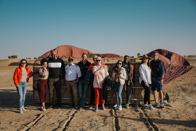 RAK Hot Air Balloon Flight - What you might see: camels, oryx, and other desert life from above