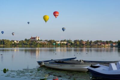 Romantic Hot Air Balloon Flight over Vilnius or Trakai - Timing windows: early morning or evening, with a mobile ticket