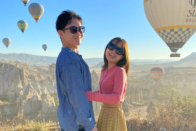 Sunrise Balloon Watching Tour with Photographer in Goreme - Stop 1: Göreme National Park take-off area up close