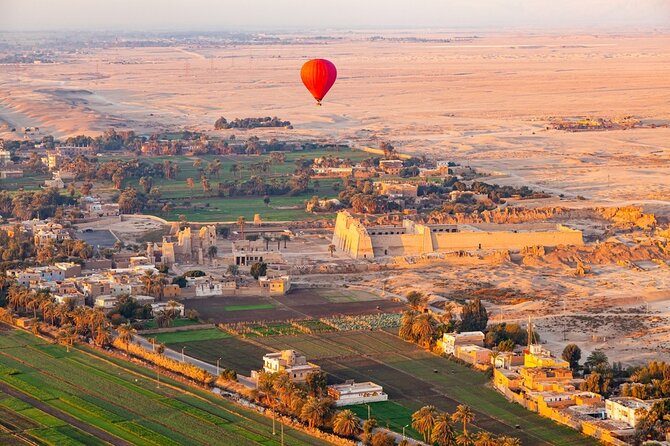 Sunrise Hot Air Balloon - Luxor West Bank From Above: Monuments, Farms, and Everyday Life
