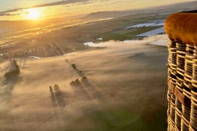 Sunrise Hot Air Balloon Flight over Yarra Valley + Breakfast - Meeting at Rochford Wines (5:00am) and getting to your launch area