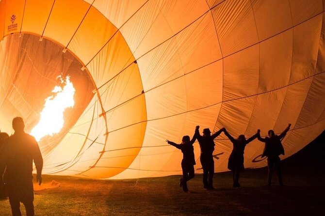 Sunrise Hot Air Balloon Flight over Yarra Valley + Breakfast - Rochford Wines continental breakfast: the payoff after the flight