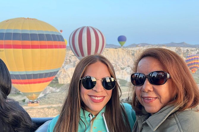 Sunrise Hot-air Balloon in Magical Cappadocia with Breakfast and Champagne - Group size, vehicles, and the smooth-operating feel