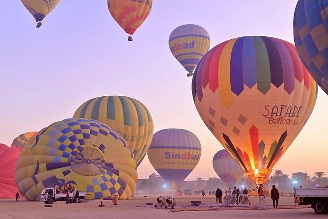 Sunrise Hot Air Balloon Ride Over Luxor with Transfers - Group size and the feel of the ride (max 20)