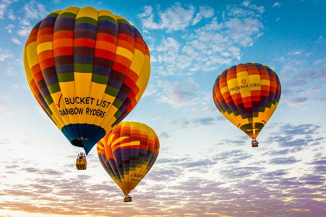 Sunset Hot Air Balloon Ride Over Phoenix - Rainbow Ryders Check-In and the Trip to the Launch Site