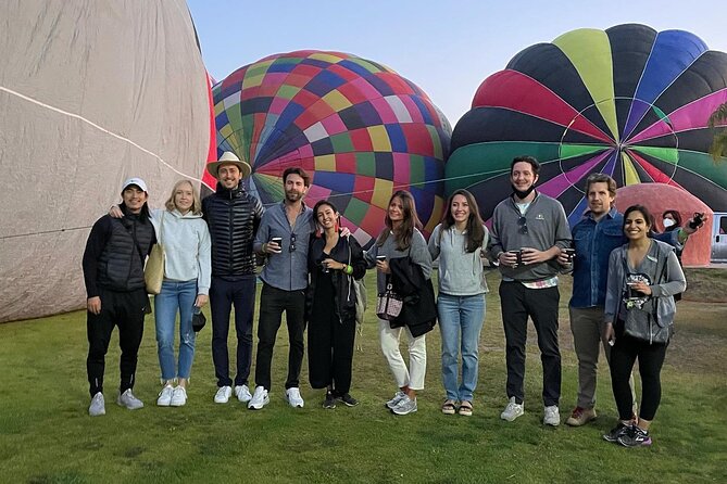 Teotihuacan Balloon ride + Transportation + Breakfast + Pyramids - Breakfast and the Post-Flight Toast