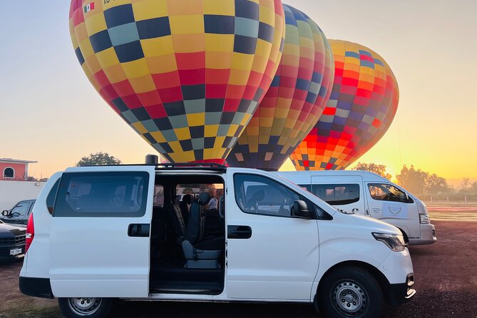 Teotihuacán in a hot air balloon with Transportation from CDMX - Stop 1 in Mexico City: The Transfer Run-Up