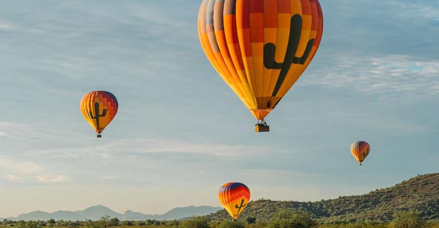 Tucson: Hot Air Balloon Ride with Champagne and Breakfast - A 4-Hour Morning Over the Sonoran Desert