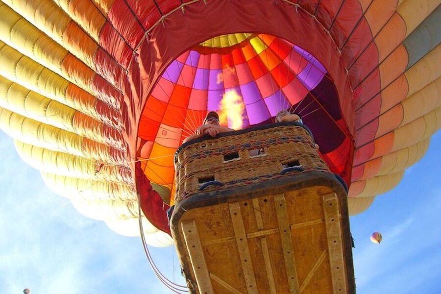 Tucson: Hot Air Balloon Ride with Champagne and Breakfast - After Landing: Champagne Toast and the Balloonist Ceremony