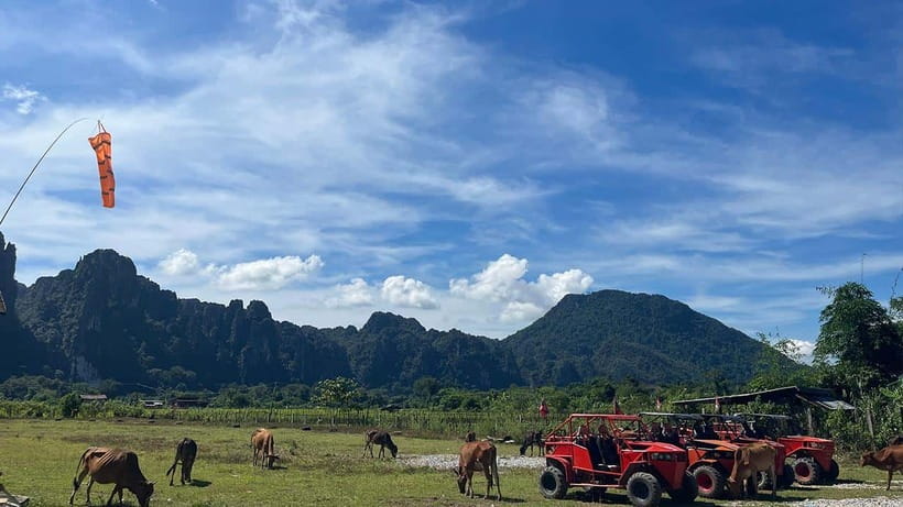 Vang Vieng: Hot Air Balloon and Go Kart Ride - Key moments you’ll remember