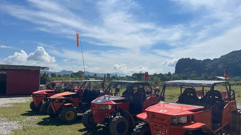 Vang Vieng: Hot Air Balloon and Go Kart Ride - Choosing sunrise vs sunset balloon: timing you must plan for