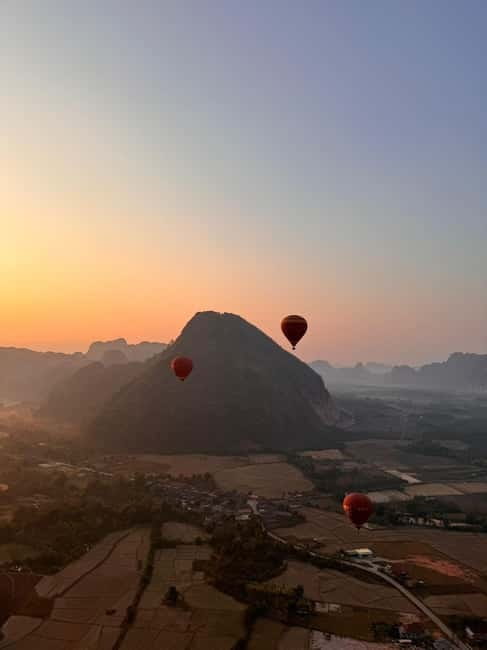 Vang Vieng: Hot Air Balloon Ride with City Hotel Pickup - Key Highlights Worth Your Time