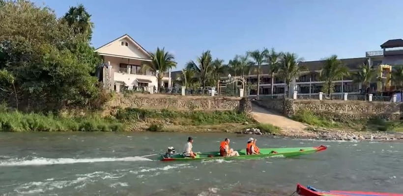 Vang vieng: Longtail boat&Hot Air Balloon&hotel pick-up - Key highlights you’ll actually care about