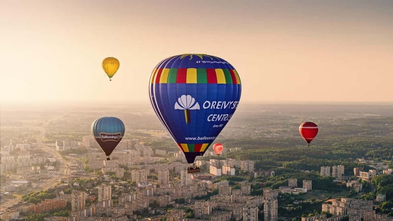Vilnius or Trakai: Hot Air Balloon Flight - Vilnius vs Trakai: your balloon day is decided by wind and rules