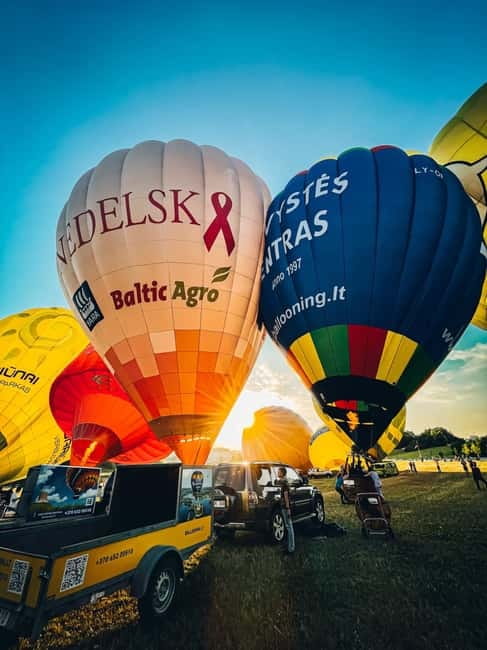 Vilnius or Trakai: Hot Air Balloon Flight - The flight: what you’ll see over Vilnius or Trakai