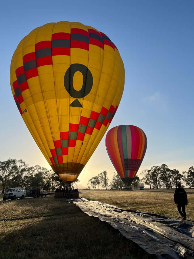 Yarra Valley : Hot Air Ballooning - Photo Extras and the Little Memory Boostes